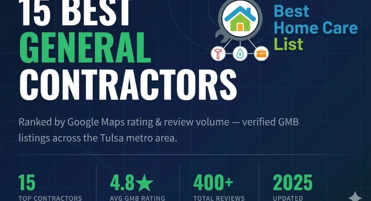 Best General Contractors in Tulsa